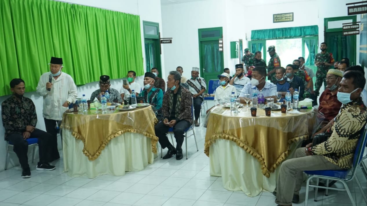 Kodim 0117/Aceh Tamiang Gelar Silaturahmi bersama Komponen Masyarakat, Rabu (24/11/2021). Foto: Dok. Ist