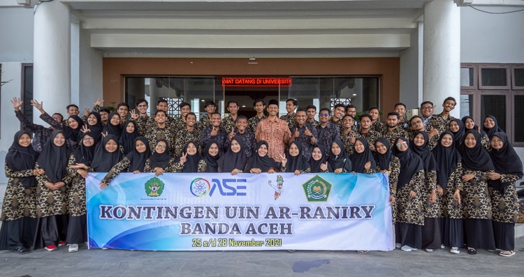 Kontigen OASE PTKI UIN Ar-Raniry Banda Aceh, (Foto: Dok.Ist)