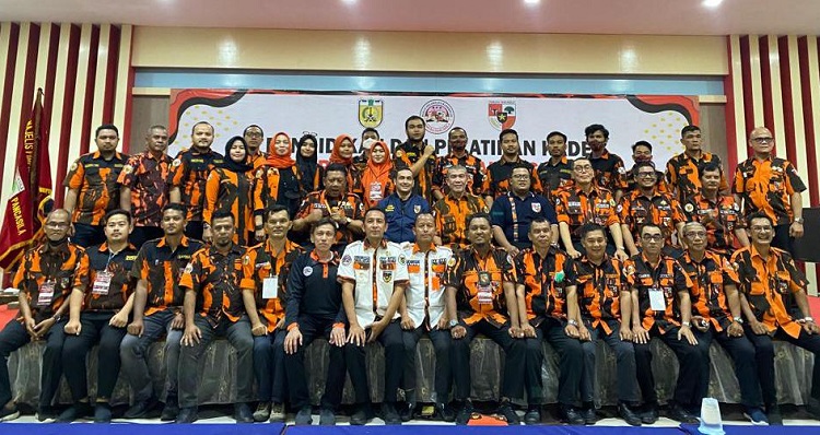 68 Kader Pemuda Pancasila Selesai Ikut Diklat Utama di Rindam Mata Ie. (Foto: Dok. Ist)