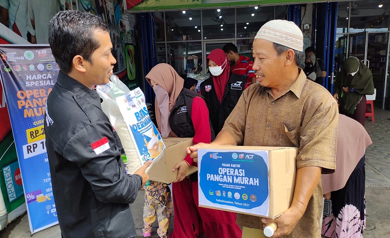 ACT-MRI Subulussalam Gelar Pasar Murah Rakyat