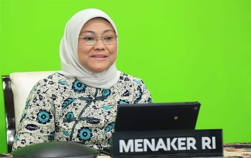 Menteri Tenaga Kerja RI Ida Fauziah. (Foto: Repro JPNN)