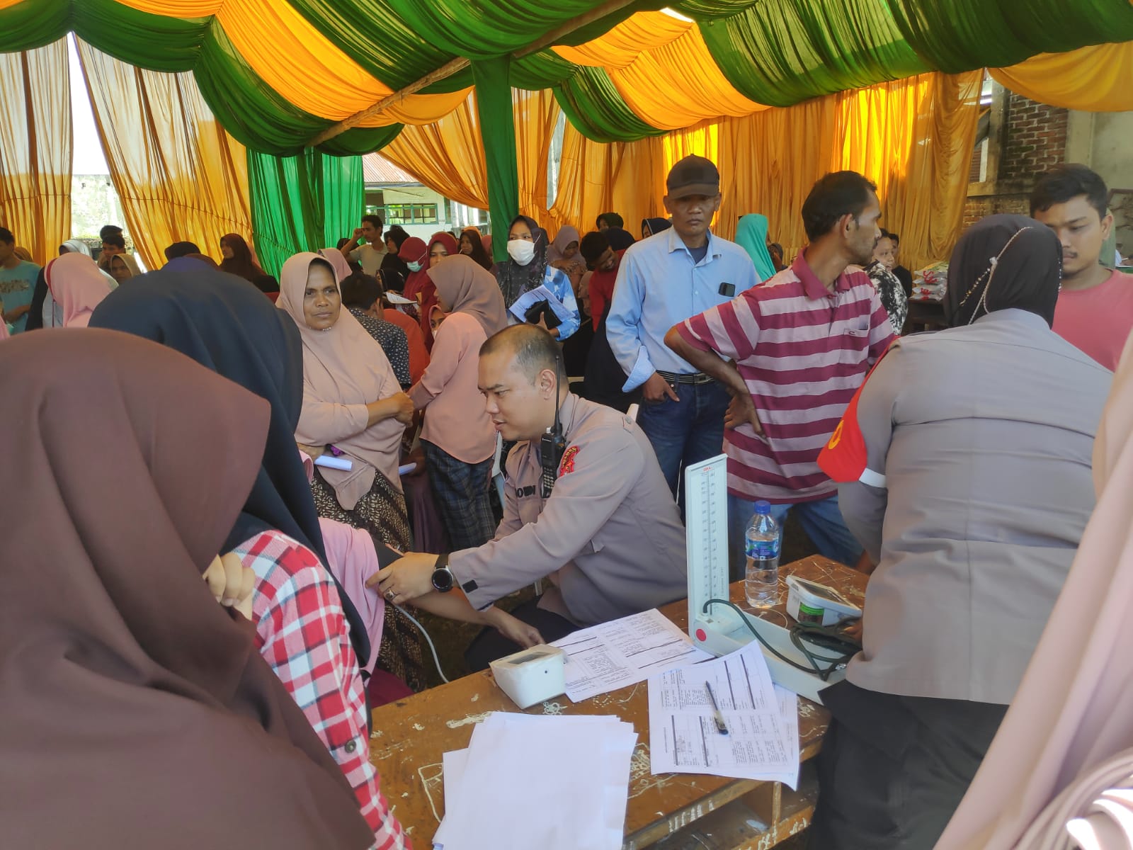 Polda Gandeng Bank Aceh Gelar Vaksinasi Action