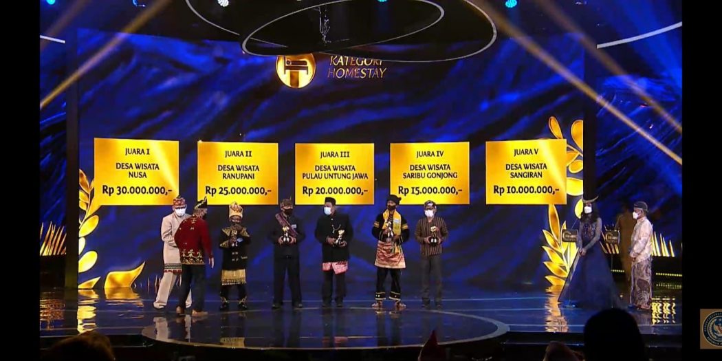 Gampong Nusa Juara Pertama Anugerah Desa Wisata Indonesia 2021