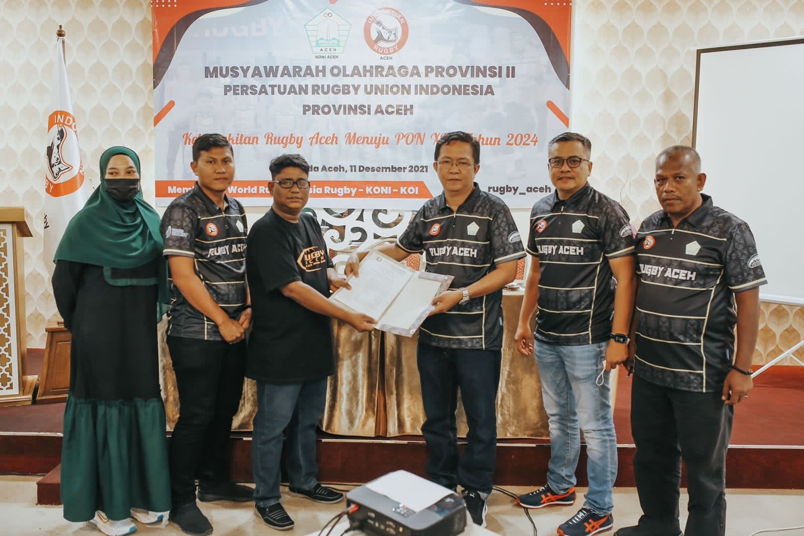 Andry Agung Kembali Pimpin Rugby Aceh