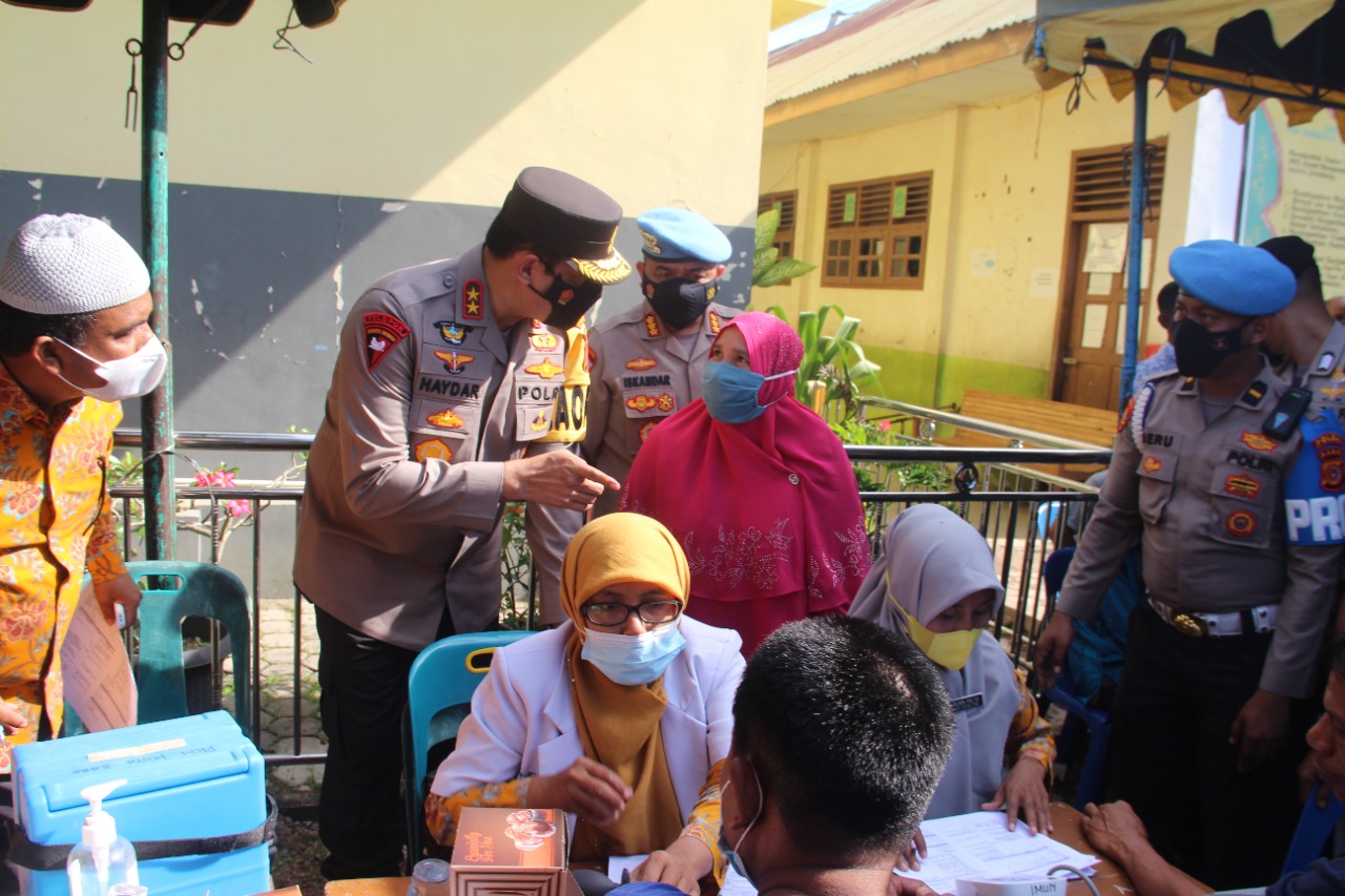 Kapolda Aceh Harap Masyarakat Jangan Ragu Lagi untuk Vaksin