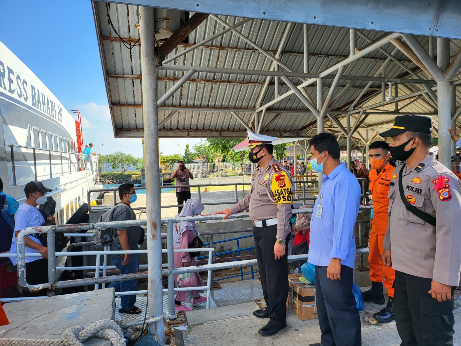 Sidak Pelabuhan Ulee Lheue, Penumpang Diminta Tunjukkan Surat Vaksin