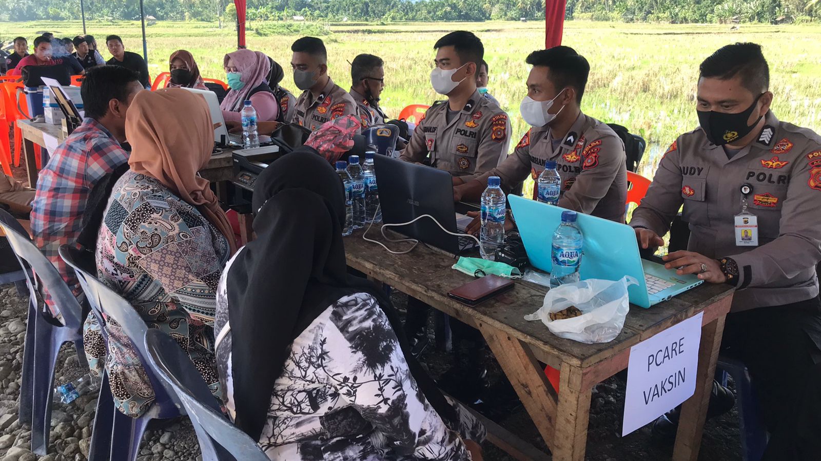 Polda Aceh Gelar Vaksinasi Saat Peringatan 4 Desember