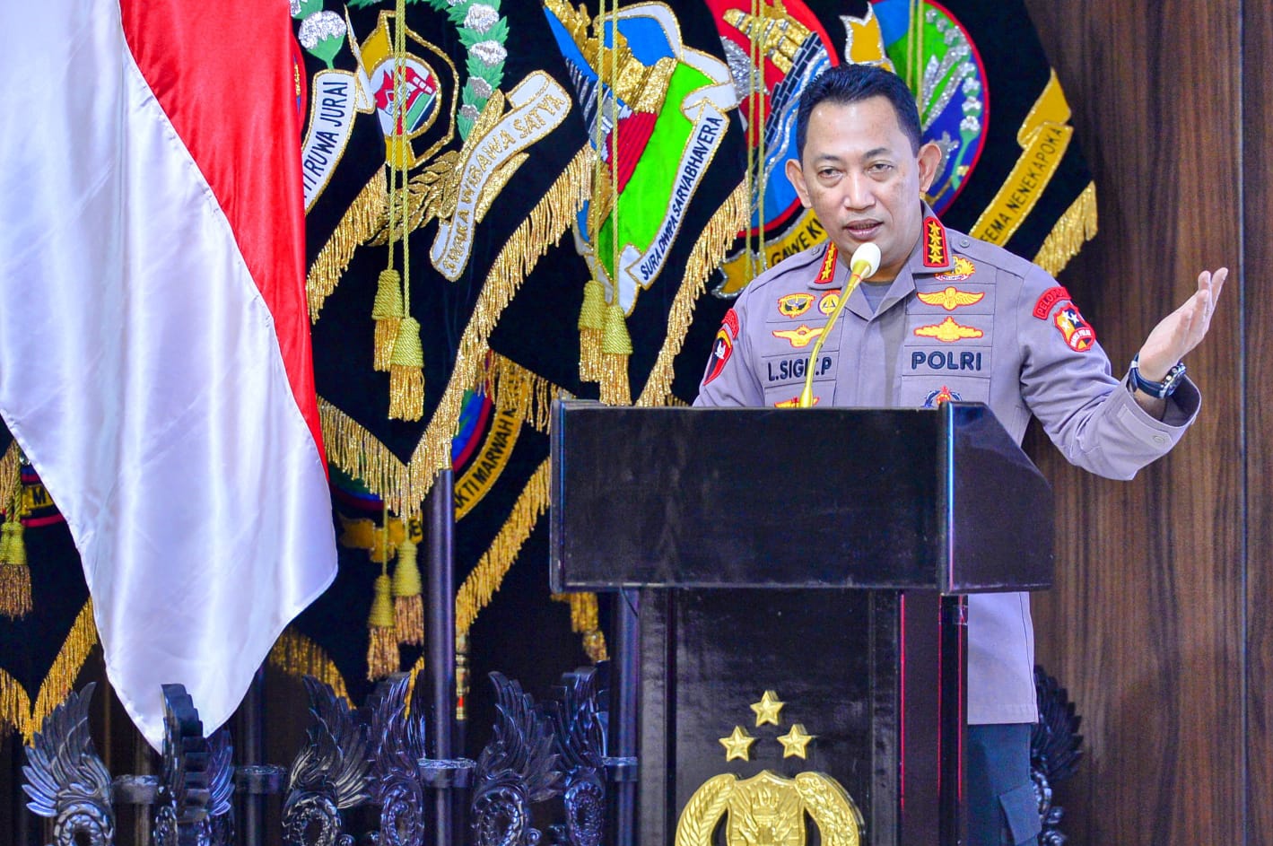 Kapolri: Wujudkan SDM Unggul di Bantuan Pendidikan Putra-Putri Polri