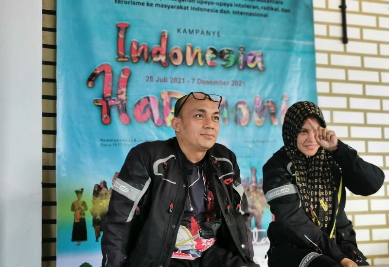 Ketua FKPT KBA dan Istri Fitri Zulfidar (Foto: Nukilan.id)