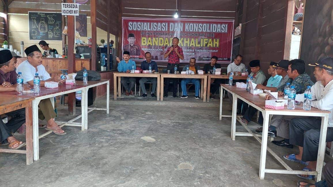 Relawan Pemekaran CDOB Kabupaten Bandar Khalifah Safari Ke Pedalaman ...