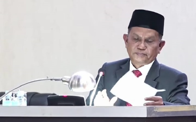 Wakil Ketua Fraksi PA DPR Aceh, H. Khalili, SH, (Foto: Irfan/Nukilan)