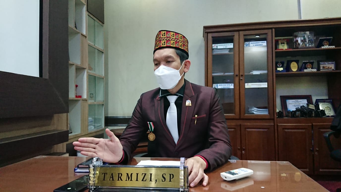 Ketua Pansus LHP BPK DPRA, Tarmizi, SP (Foto: Nukilan/Achmad)