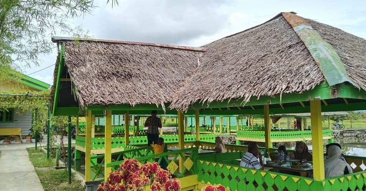 Suasana Resto Riung Gunung di Jantho, Kabupaten Aceh Besar (Sumber gambar: DokPri)