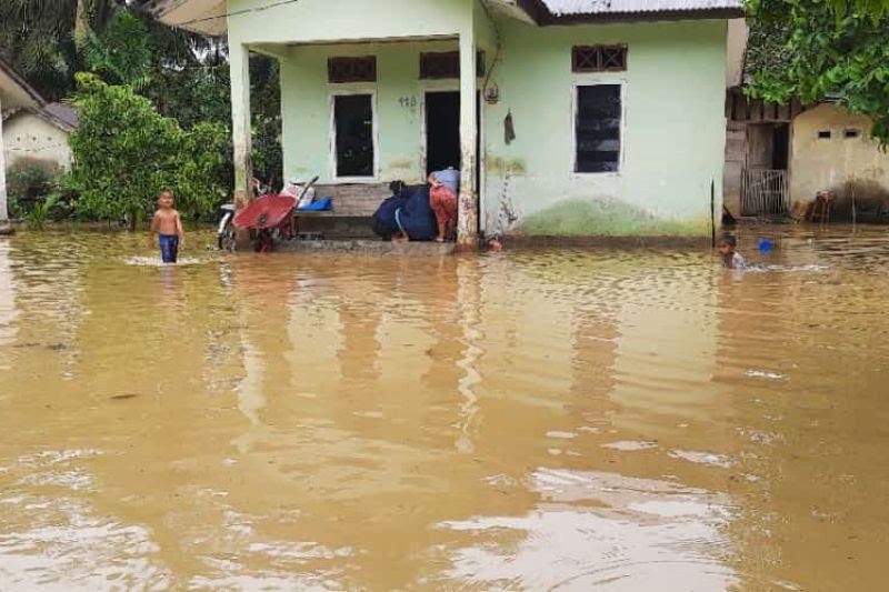 Tiga Kecamatan di Aceh Jaya Terendam Banjir
