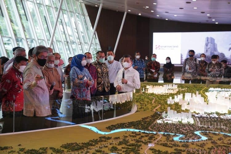 Menteri PPN/Kepala Bappenas Suharso Monoarfa bersama Pansus RUU IKN DPR, kunjungi kawasan BSD City dan Alam Sutera sebagai contoh sebelum memulai perencanaan pembangunan ibu kota negara baru yang akan dipindahkan dari DKI Jakarta ke Kalimantan Timur,(Foto: Dok. Humas Kementerian PPN)