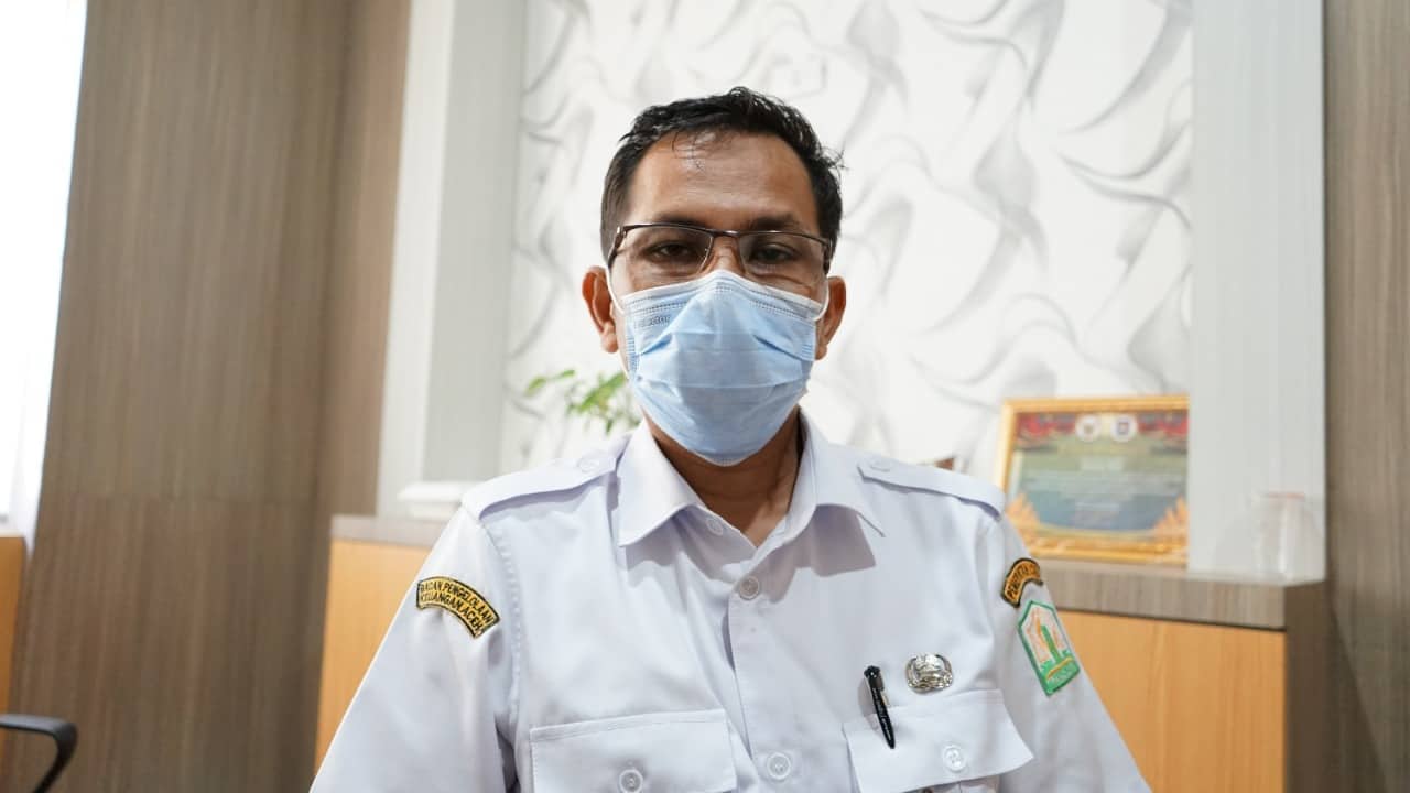 Kepala UPTD Samsat Banda Aceh, Muhammad Rizal. (Foto: Nukilan/Achmad)
