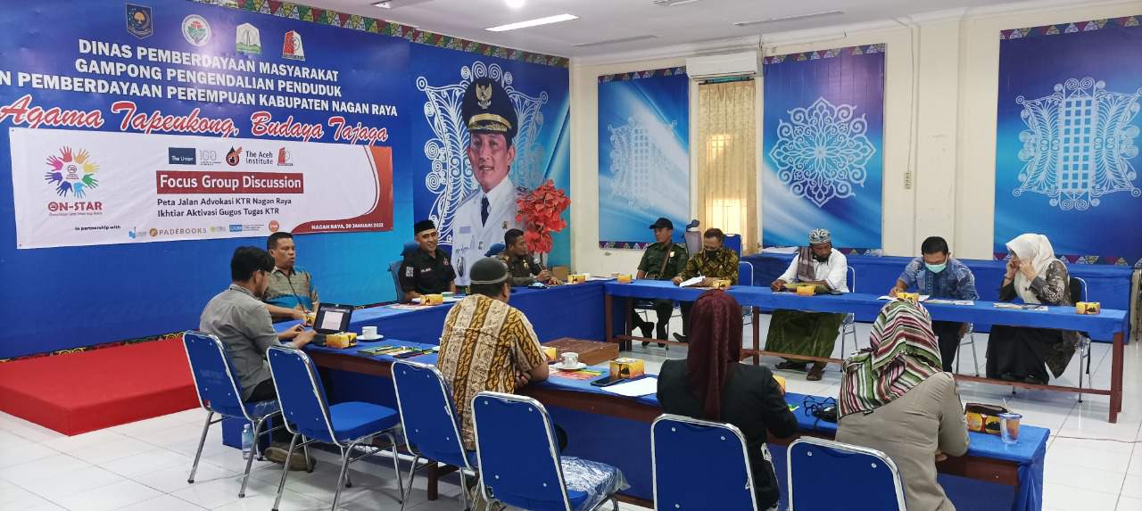 Acara Focus Group Discussion (FGD) di Aual Kantor DPMGP4, Kamis (20/1/2022).