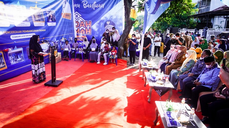 Acara Penyerahan Rumah Layak Huni kepada Warga Gampong Lueng Bata  Banda Aceh, (Foto: Dok.Ist)