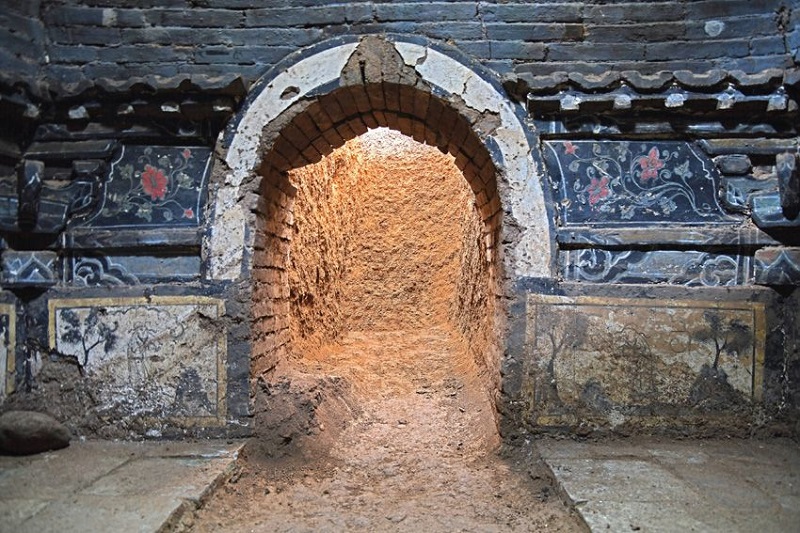 Makam keluarga dari awal zaman Dinasti Ming (1368-1644) ditemukan di Kota Changzhi, Provinsi Shanxi, China utara. Foto/The History Blog
