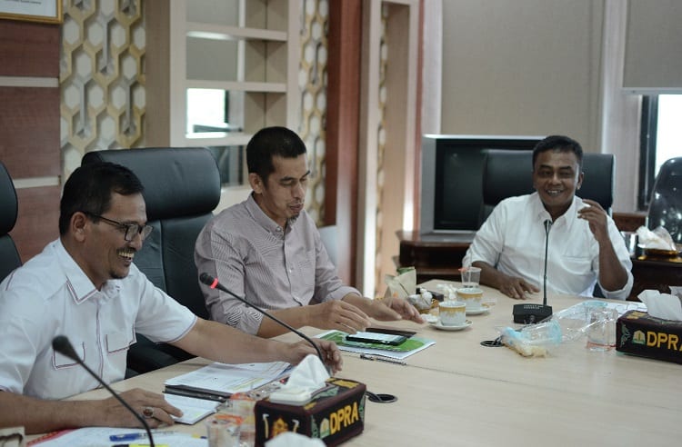 Rapat Badan Legislasi DPRA Bersama Bappeda, BPKA dan Biro Hukum Pemerintah Aceh