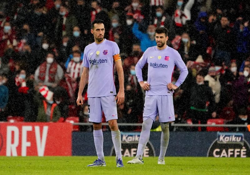 Barcelona disingkirkan Athletic Bilbao dari ajang Copa del Rey 2021-2022. (Foto: Reuters)