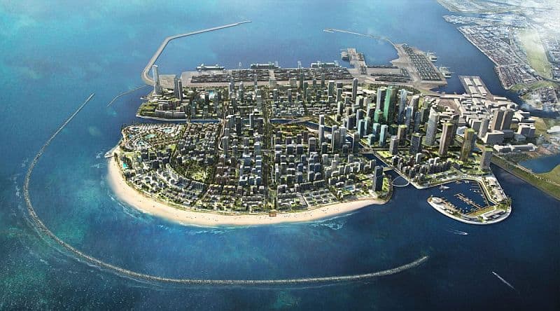 Foto: Port City (CHEC Port City Colombo (Pvt) Ltd)
