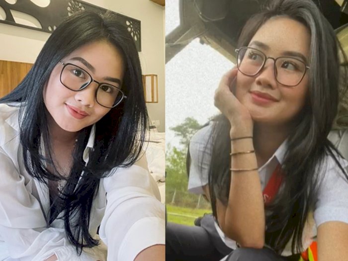 Velyn Angelica (22 tahun), pilot perempuan asal Pontianak. (Foto: Instagram @velynangelica)