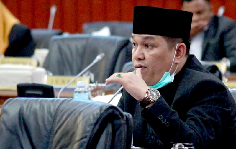 Ketua Komisi I Dewan Perwakilan Rakyat Aceh (DPRA) Muhammad Yunus. (Foto: Nukilan.id)