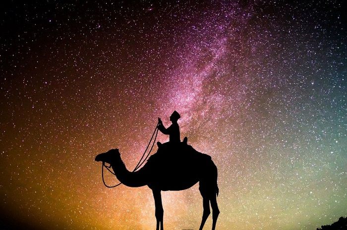 Ilustrasi Isra Miraj (Foto: Pixabay/chiplanay)
