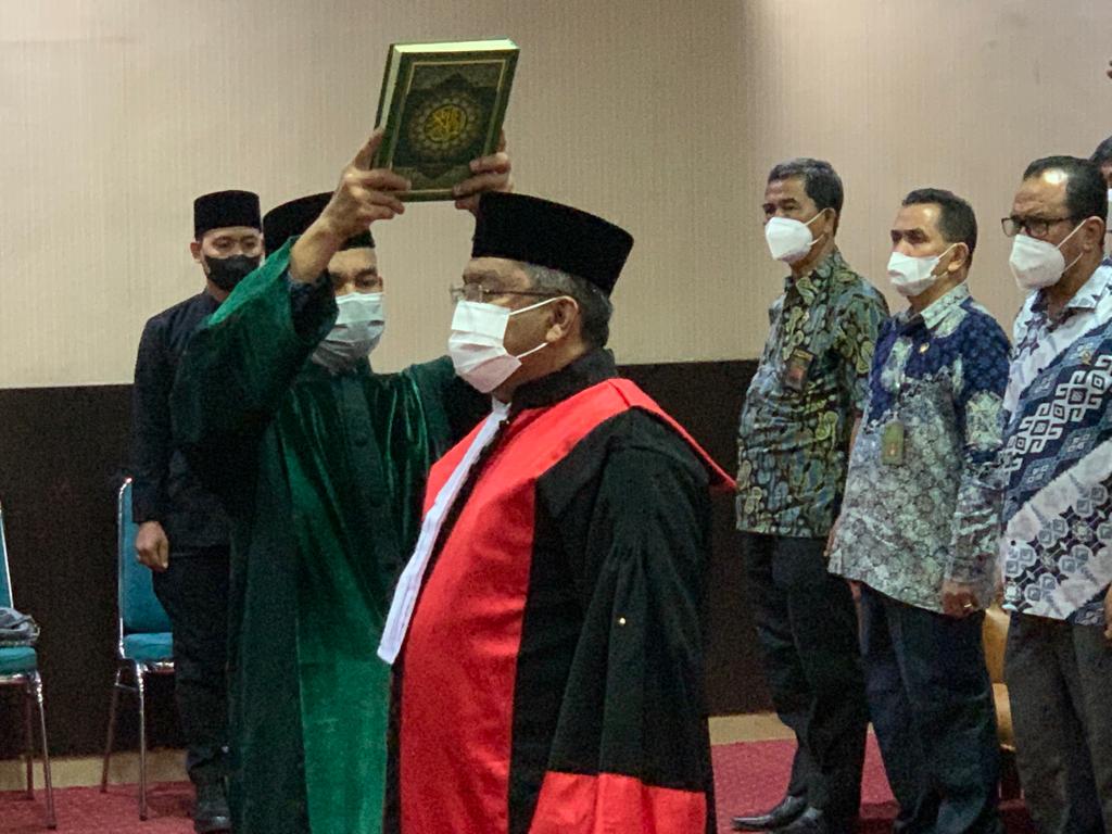 Dr. Taqwaddin Dilantik Jadi Hakim Ad Hoc Tipikor di Pengadilan Tinggi Banda Aceh