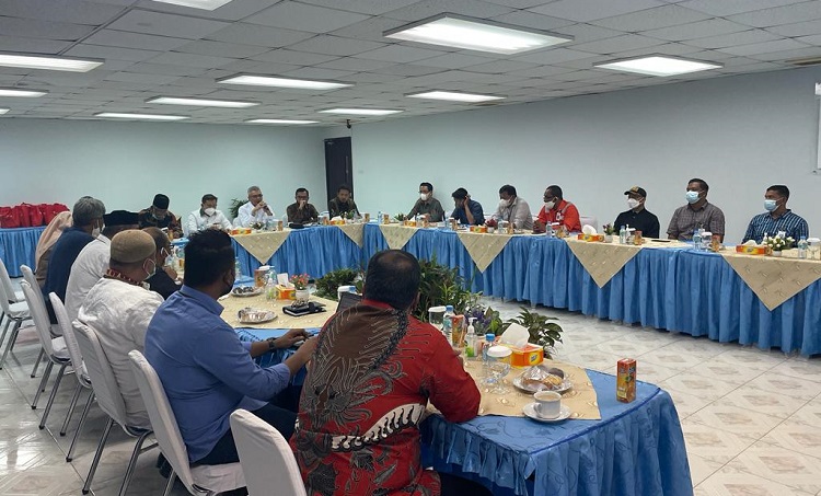 Saat Kunjungan Kerja Komisi III DPRA ke PT Pema Global Energy, Aceh Utara (Foto: Dok.Ist)