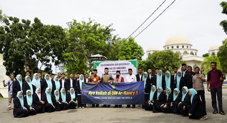 Rektor UIN Ar-Raniry Kunjungi Ponpes Al Mujaddid Sabang