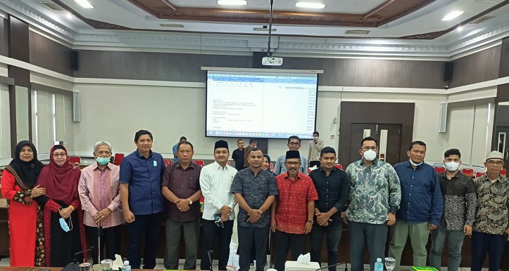 Rapat Koordinasi Forum Koordinasi Daerah (Forkoda) Calon Daerah Otonomi Baru Aceh, di Aula Serbaguna DPR Aceh