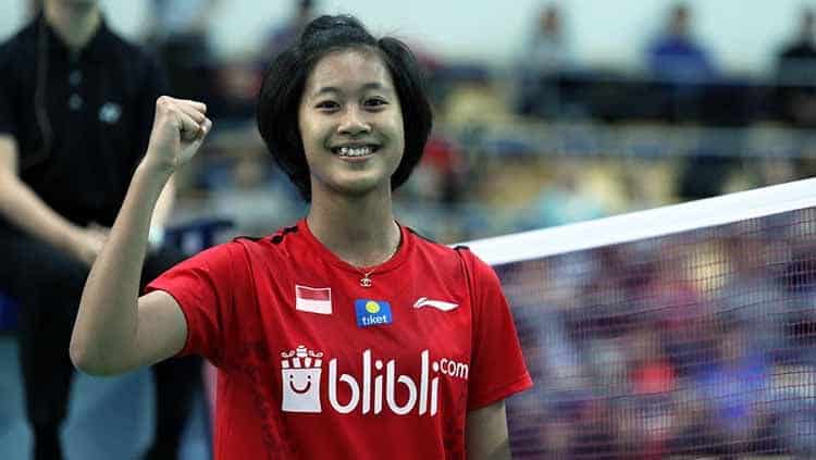 Putri Kusuma Wardani menumbuhkan harapan baru di sektor tunggal putri bulutangkis Indonesia setelah tak ada dari seniornya yang menembus 10 besar dunia. (Foto: PBSI)