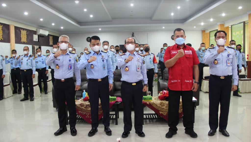 taf Ahli Menteri Hukum dan HAM (Menkumham) Bidang Hubungan Antar Lembaga, Dhahana Putra melakukan Kunker ke Provinsi Aceh. (Foto: Dok.Ist)