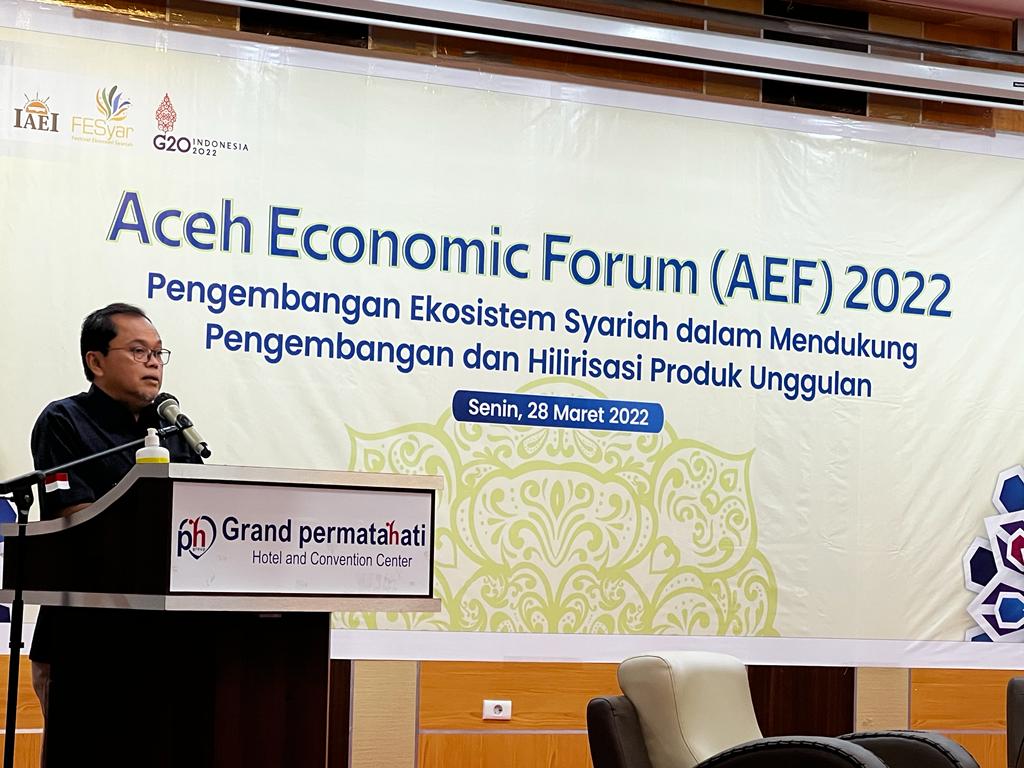 Gelar AEF 2022, BI Aceh Dukung Pengembangan Ekosistem Syariah 