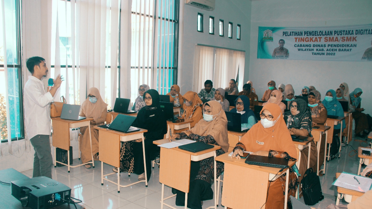 Dinas Pendidikan Aceh Gelar Pelatihan Perpustakaan di Aceh Barat