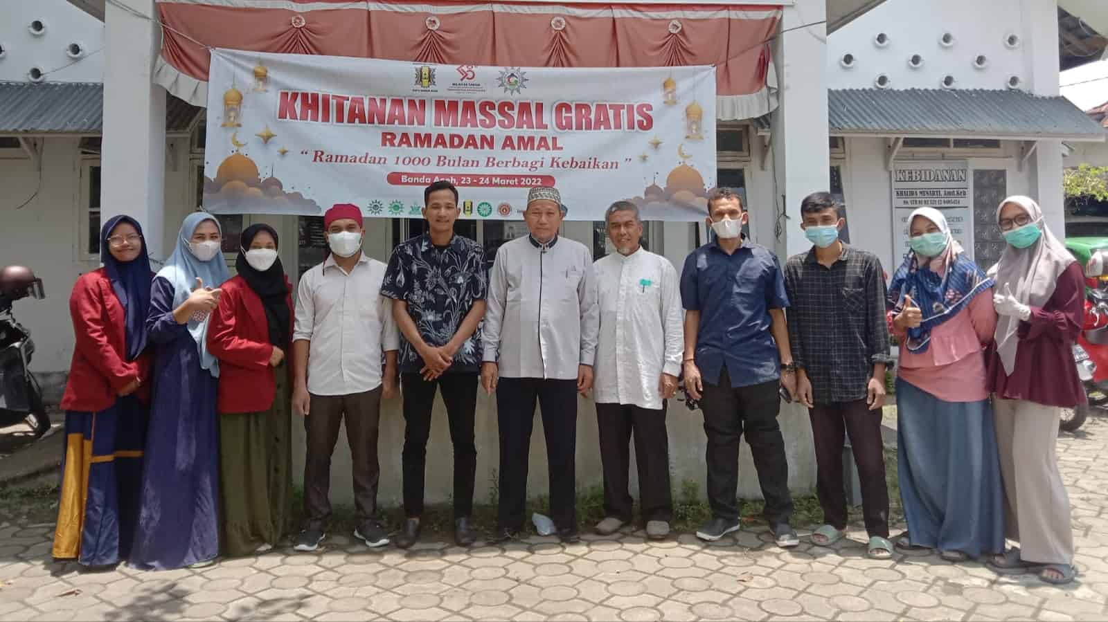 IMM Banda Aceh dengan Klinik Muhammadiyah Gelar Khitanan Masal untuk 20 Anak