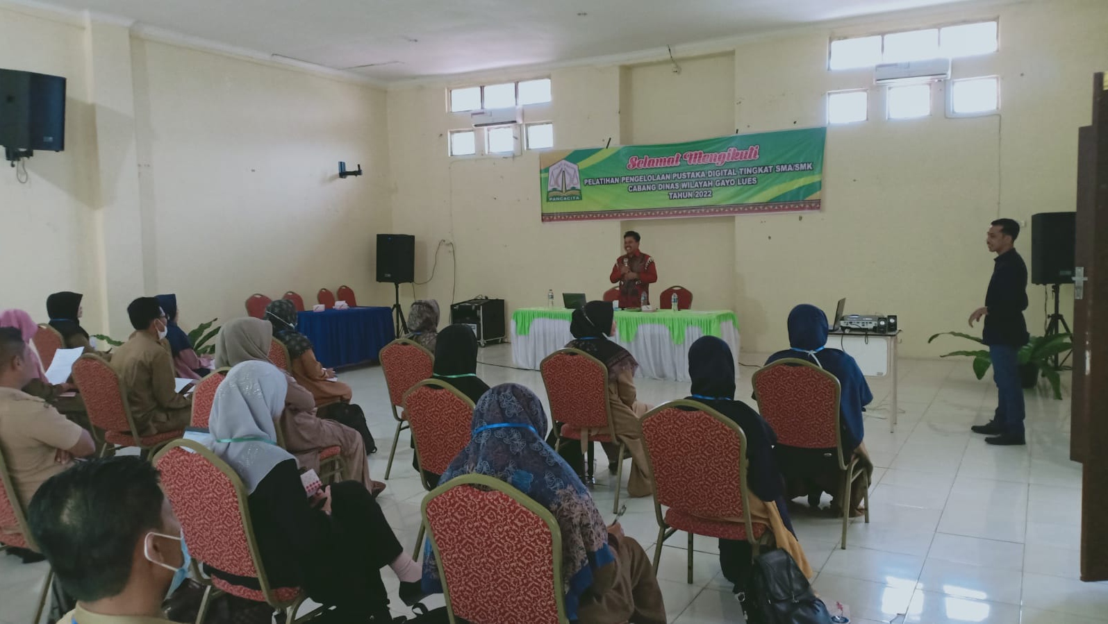 Cabdin Pendidikan Gayo Lues Gelar Pelatihan Perpustakaan