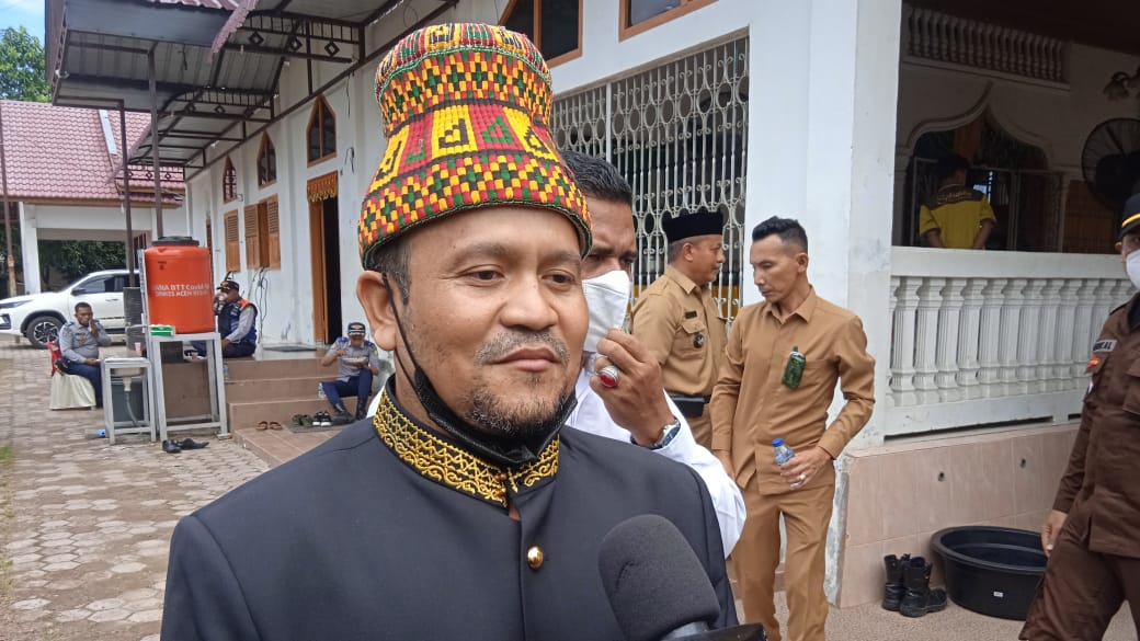 Ketua DPRK Aceh Besar, Iskandar Ali. (Foto: Nukilan/MIR)
