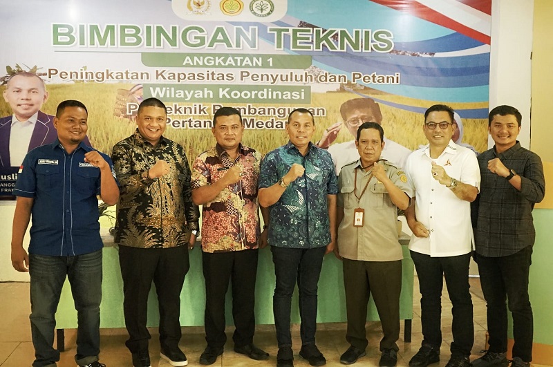 Anggota Komisi IV DPR-RI Muslim, Dorong Penguatan Penyuluh dan Petani di Aceh Tenggara (Foto: Dok.Ist)