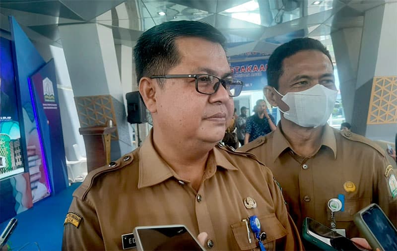 Kepala Dinas Perpustakaan dan Kearsipan Aceh (DPKA), Dr. Edi Yandra, STP. (Foto: Nukilan.id)