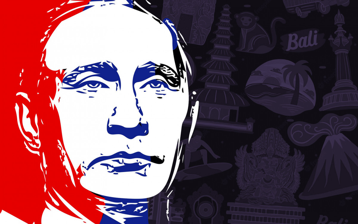 Ilustrasi Presiden Putin © Gambar asli pixabay.com dan freepik.com (diolah lebih lanjut oleh A. Hananto)
