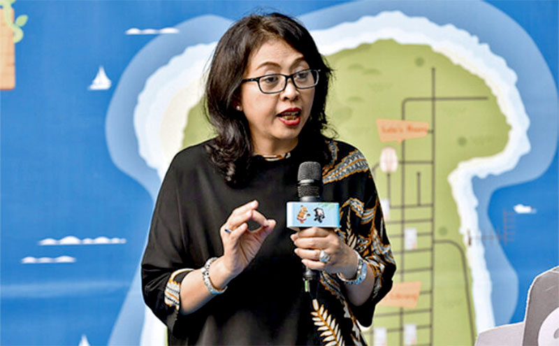 Dirjen Pengelolaan Sampah, Limbah Bahan Beracun dan Berbahaya (PSLB3),  Kementerian Lingkungan Hidup dan Kehutanan (KLHK) Rosa Vivien Ratnawati. (Foto: Dok. Probadi)