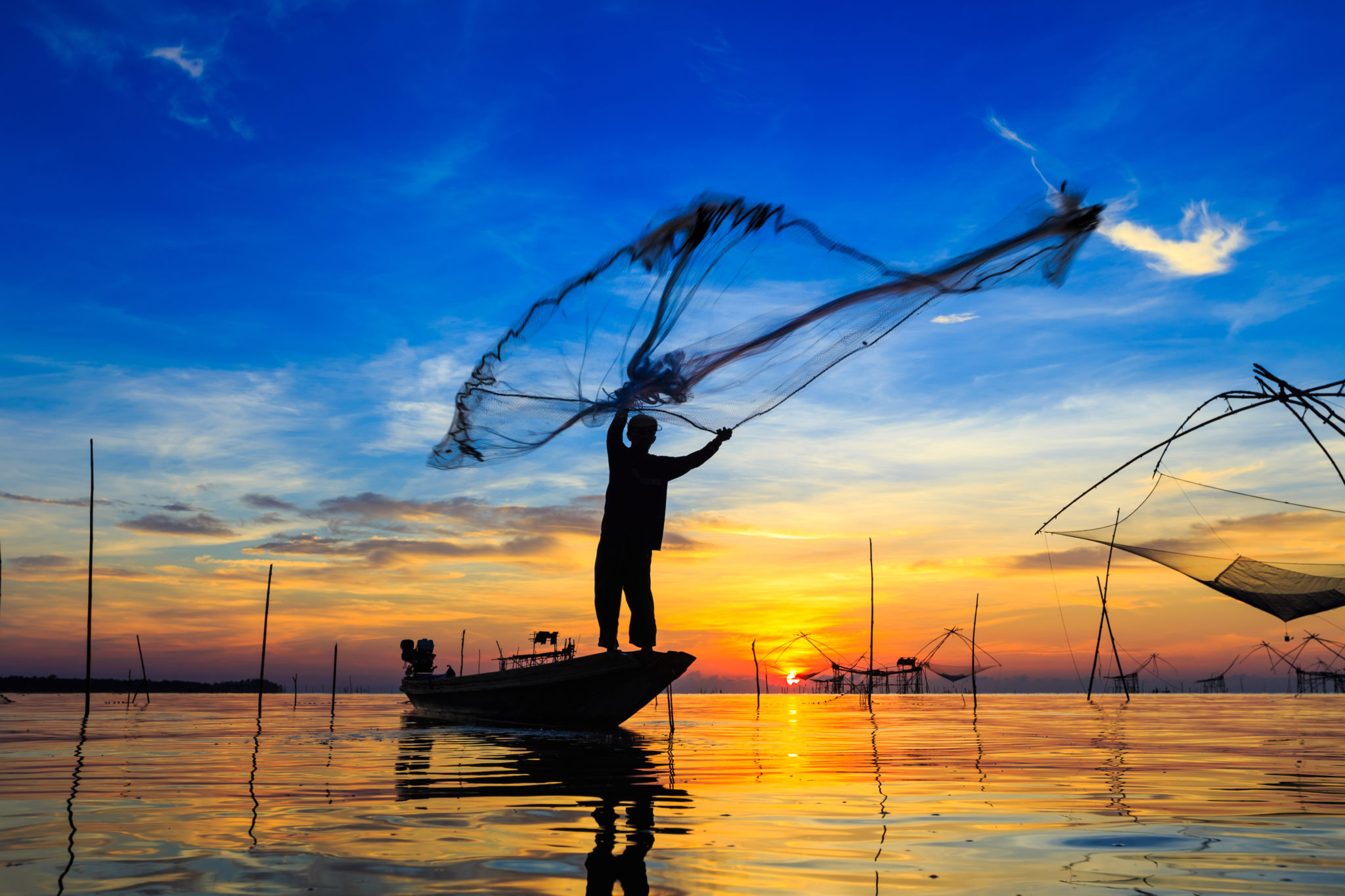 Ilustrasi nelayan melaut. (Foto : shutterstock)