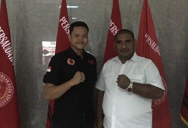ketua umum DPP PAS Akhyar Kamil (kanan) dan Sekjend PB HMMI Aminul Mukminin (kiri). Foto: Dok.Ist