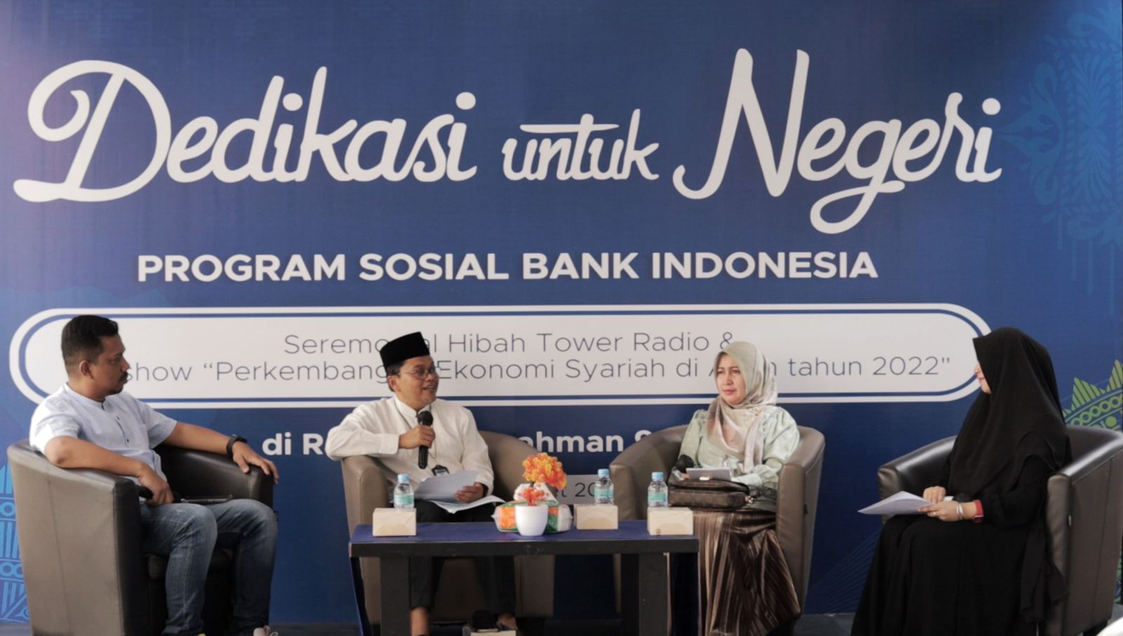BI Aceh Gelar Tasyakuran dan Talkshow Perkembangan Ekonomi Syariah