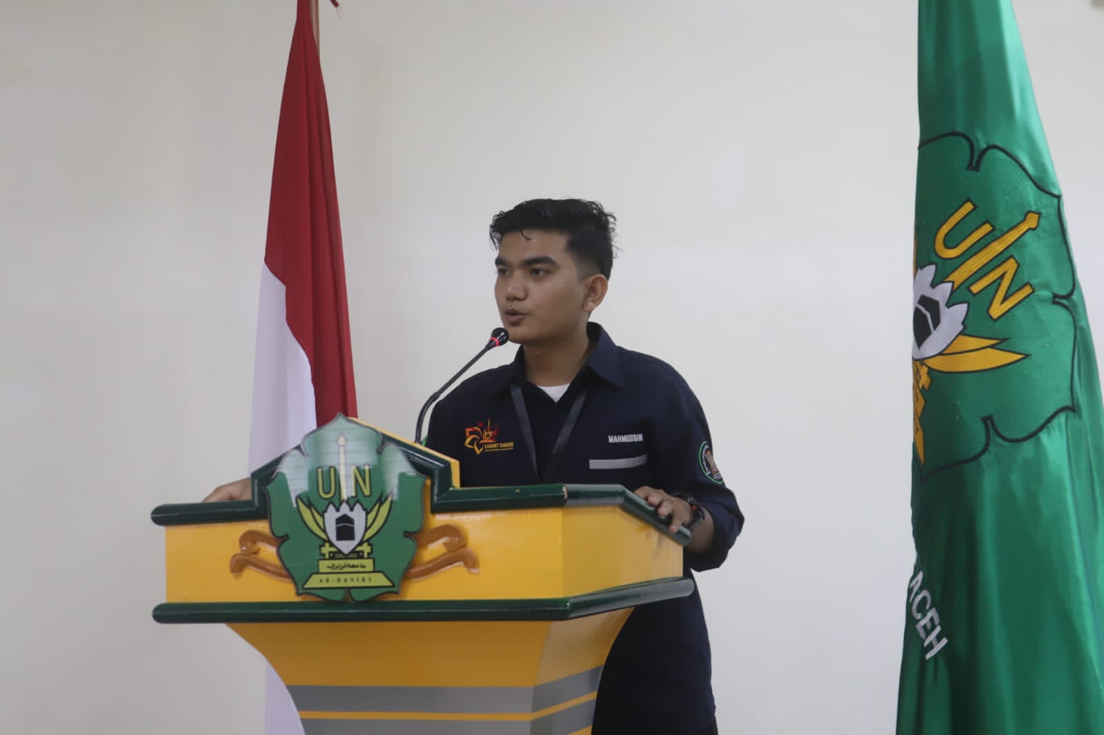 Presiden Mahasiswa (Presma) Universitas Islam Negeri (UIN) Ar-Raniry, Mahmudin. (Foto: Ist)