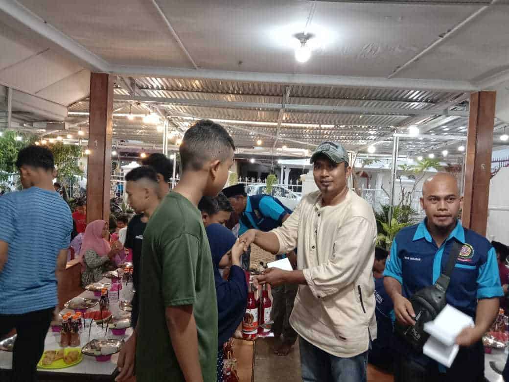 Karang Taruna Aceh Tamiang Gelar Buka Bersama dan Santuni Anak Yatim