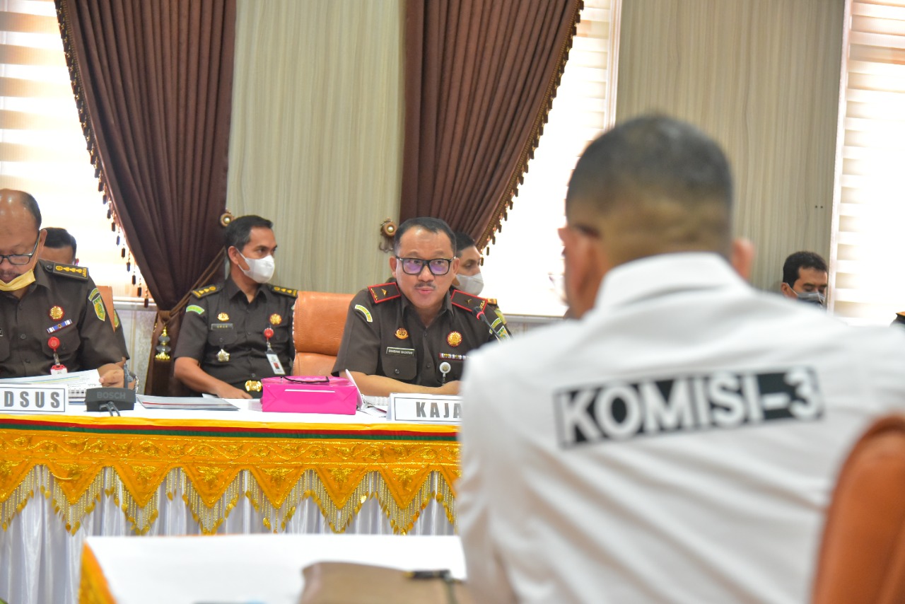 Kajati Aceh Terima Kunjungan Kerja Komisi III DPR-RI